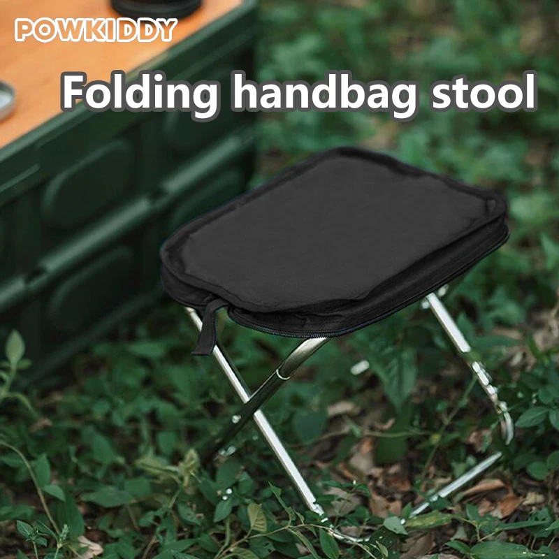 Portable Camping Stool,10-in Small Folding Chair in Upgraded Packaging, Perfect - £13.79 GBP