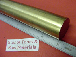 1 Pc of 1-1/4&quot; Brass C360 Round Bar 6&quot; Long H02 Solid Rod New Lathe Bar Stock 1. - $75.30