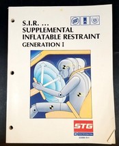 1989 GM STG, S.I.R. Supplemental Inflatable Restraint Generation I 22008... - $29.69