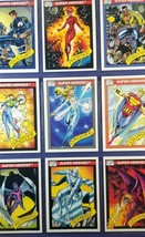 Nine Cl EAN Marvel Impel 1990 Superhero Cards Nick Fury 5 11 12 13 14 15 21 22 27 - £10.26 GBP