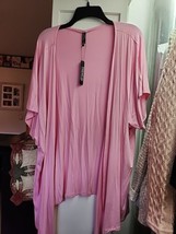 Made by Johnny Women&#39;s Kimono Style Short Sleeve Dolman Cardigan - £9.70 GBP