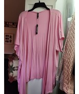 Made by Johnny Women&#39;s Kimono Style Short Sleeve Dolman Cardigan - £9.62 GBP