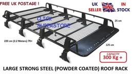 High Top Ford Renault Transit Master Mercedes Traffic Van Steel Roof Rac... - $583.24