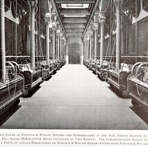 Edison Fisk Street Station Babcock Wilcox Boiler 1923 Steam Industrial D... - $197.19 MXN