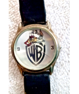 Warner Bros Fossil Watch Collection Bugs Bunny Taz on Warner Bros logo - $1,086.57 MXN