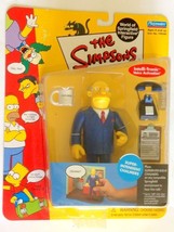 The Simpsons Superintendent Chalmers Action Figure Playmates Toys NIB - $22.27