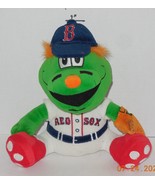 Boston Red Sox Mascot 9&quot; Wally the Green Monster Plush Toy MLB Baseball - £19.36 GBP