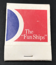 Carnival Cruise Lines The Fun Ships Matchbook Full 20 Unstruck - $7.69