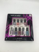 Wet N Wild Deck Your Nails Gift Set 9 pc Open Package - $5.90