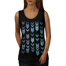 Arrow Cool Design Fashion Tee Shape Art Women Tank Top - £9.70 GBP