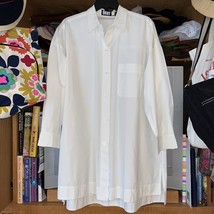 Dkny Vintage White Button Down - £53.03 GBP