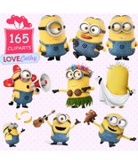 Minions, Clipart Digital, PNG, Printable, Party, Decoration - £2.23 GBP