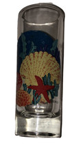 Sea Shell, Starfish “SEA” Theme Double Shot Glass ERCO - £4.55 GBP