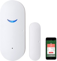 This Set Of Three Wifi Door Sensor Detectors Is Compatible With Alexa An... - £32.31 GBP