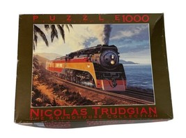 1000pc Nicolas Trudgian Southern Pacific Daylight Jigsaw Puzzle Roundhouse image 1