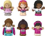 Little People Barbie Toddler Toys, You Can Be Anything Figure Pack, 7 Ch... - £18.67 GBP