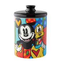 Britto Disney Mickey &amp; Pluto Canister (Small) - £37.41 GBP