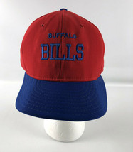 Buffalo Bills Snapback Baseball Hat Red Blue Vintage - Ajd - Read Description - £14.00 GBP