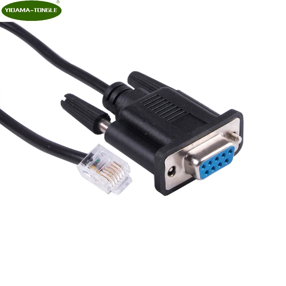 House Home DB9 to rj11 rj12 rj45 lan network cable 6p4c 6p6c 8p8c rs232 serial c - £19.98 GBP