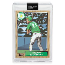 Topps Project 2020 Mark Mcgwire #60 1987 #366 Oakland Athletics A&#39;s Naturel - £15.54 GBP