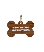 Say What Dog Tag - Nice Things - £10.29 GBP