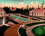 Cascade Court Geyser  Basin AYPE 1909 Seattle WA Vintage Postcard T4 - $3.91