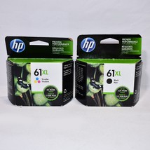 New HP 61XL High Yield Original Ink Cartridge, 1 Black + 1 Color , Oct 2... - $546.97 MXN