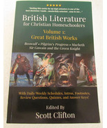 BRITISH LITERATURE for CHRISTIAN HOMESCHOOLERS - VOL# 1 Great British Wo... - $49.99