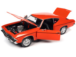 1969 Chevrolet &quot;Nickey&quot; Chevelle Hugger Orange with Black Stripes &quot;Muscle Car &amp;  - £100.27 GBP