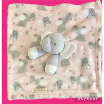 Elephant Lovey Soft Plush Cozy Security Blanket Soother Blankets &amp; Beyon... - £10.11 GBP
