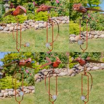 Flying Bird Metal Rocking Stakes in a Painted Rusty Finish (Toucan) - $64.95+