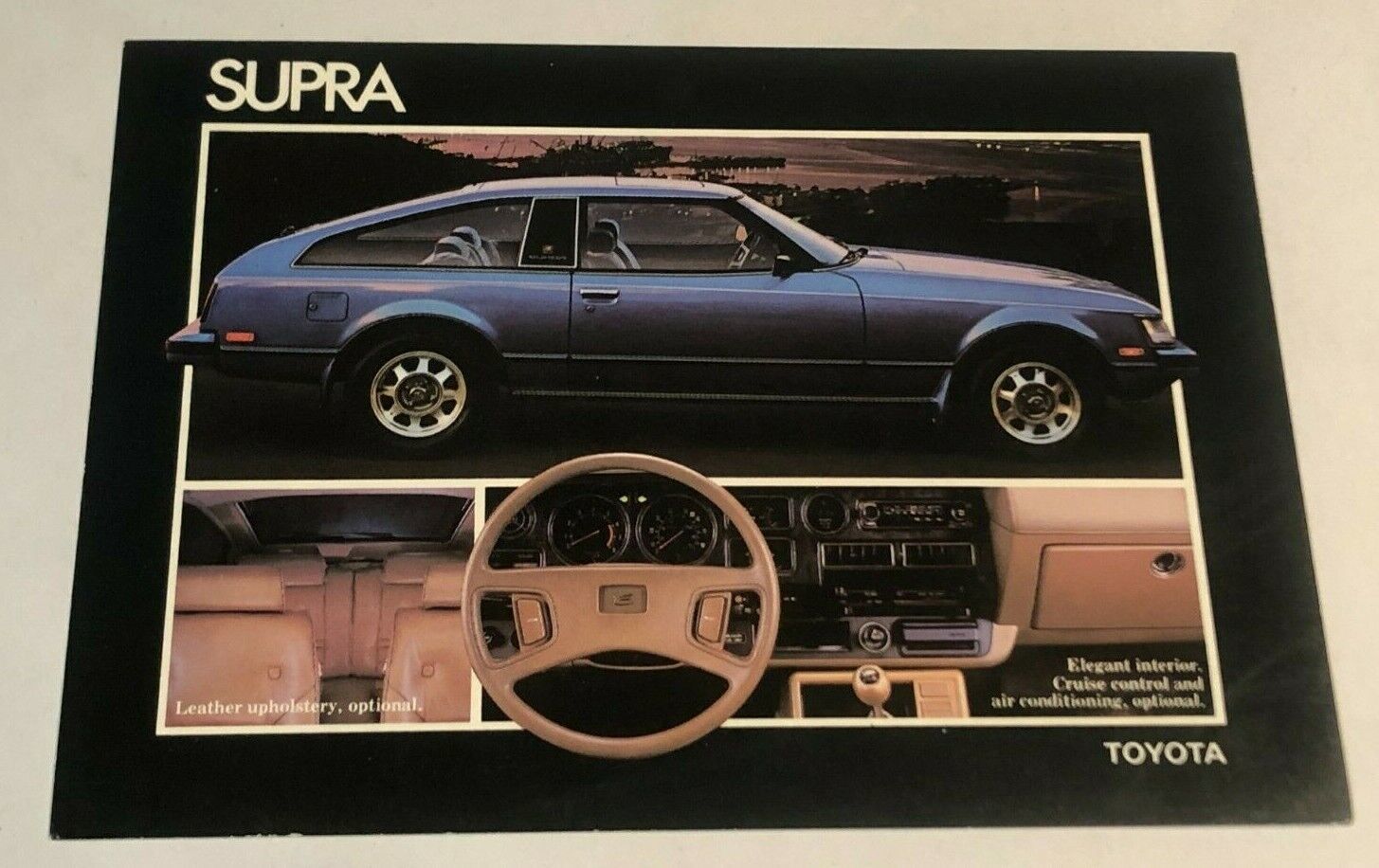 1980 Toyota Supra New Unused Dealer Post Card - $19.79