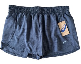 ASICS Women&#39;s Running Shorts w/ Built-in Panty Hidden Pocket Size XL Cam... - £13.44 GBP