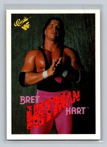 Bret Hitman Hart 1990 Classic Wwf #37 Hart Foundation Wcw Wwe Hof Aew Tna - £3.97 GBP