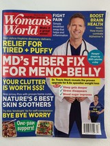 Woman&#39;s World Magazine March 25 2024 Md&#39;s Fiber Fix For Meno Belly Brain Health - £2.27 GBP