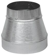 Imperial Manufacturing Furnace Pipe Reducer 9 &quot; Dia. X 8 &quot; Dia. Galvaniz... - $33.65 CAD