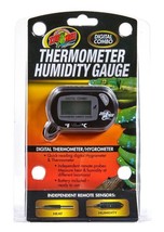 Zoo Med Digital Combo Thermometer Humidity Gauge - £13.79 GBP