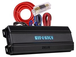 Hifonics ZD-3350.1D 3350 Watt Mono Amplifier 1 Ohm Car Audio Class-D Amp + Kit - £278.07 GBP