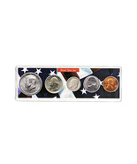 1971 Birth Year Coin Set in American Flag Holder - 5 Coin Set - $20.56 CAD
