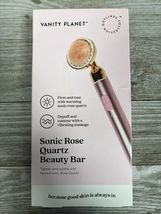 Vanity Planet Sonic Rose Quartz Beauty Bar LED Wand Brand New!! - $11.87