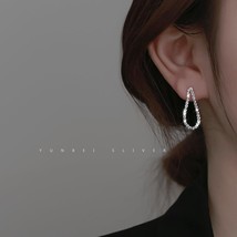 Silver Color New Long Tassel Earring Bling Women Earrings Classic Korea Jewelry  - £10.50 GBP