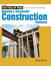Running a Successful Construction Company (For Pros, by Pros) [Paperback... - $9.00