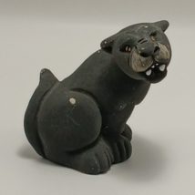 Artesania Rinconada? Black Panther, unsigned made in Uruguay. - $14.00 CAD