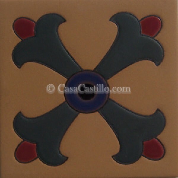 Ceramic High Relief Malibu Tiles Handcrafted - CS25 -  (you select the s... - $189.00
