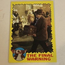 Gremlins Trading Card 1984 #6 Hoyt Axton - $1.97