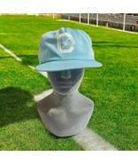 Vtg The Citadel Bulldogs NCAA Football Lt Blue White Meshback Strapback ... - $58.84 CAD