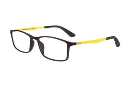 NEW KIDS GAMER SPECS Black &amp; Yellow GAME OVER Eyeglasses 49mm made with ... - $39.55