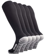 CWVLC Soccer Socks Youth 5 Pairs Girls Boys Volleyball Sport Team Athlet... - £18.82 GBP