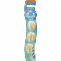 Smile Brite Toothbrushes Replaceable Head Toothbrushes Natural Double Tip Rep... - £7.10 GBP