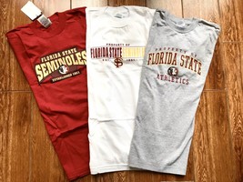 Florida State Seminoles Vintage 90&#39;s Childrens Youth L Cotton T Shirts Set NWT - £29.46 GBP